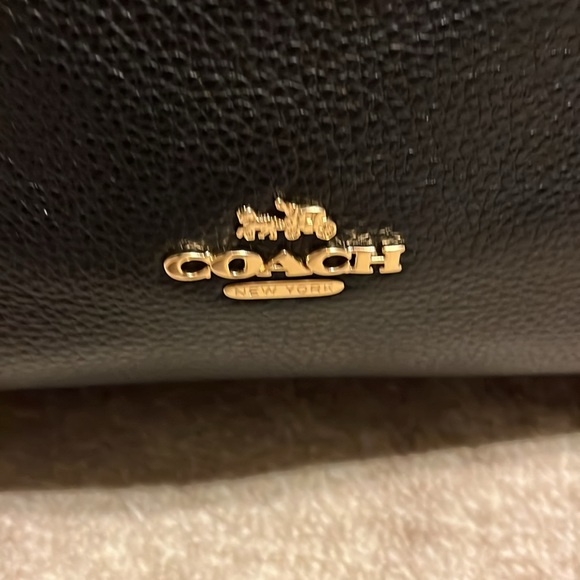 COACH EDDIE 31 PEBBLE GRAIN LEATHER SHOULDER BAG #80268 - Picture 7 of 11